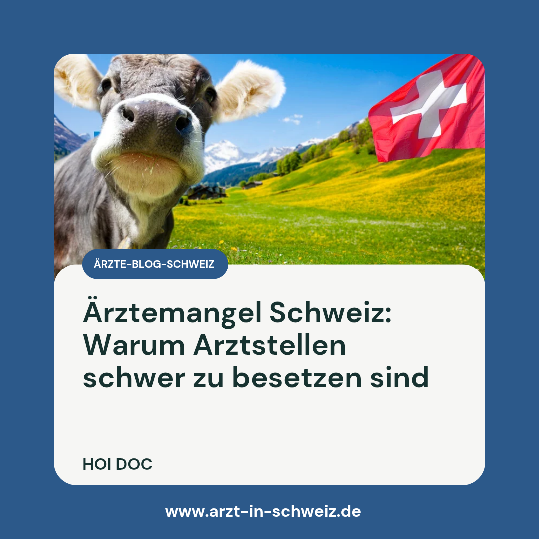 Warum Arztstellen in der Schweiz so schwer zu besetzen sind