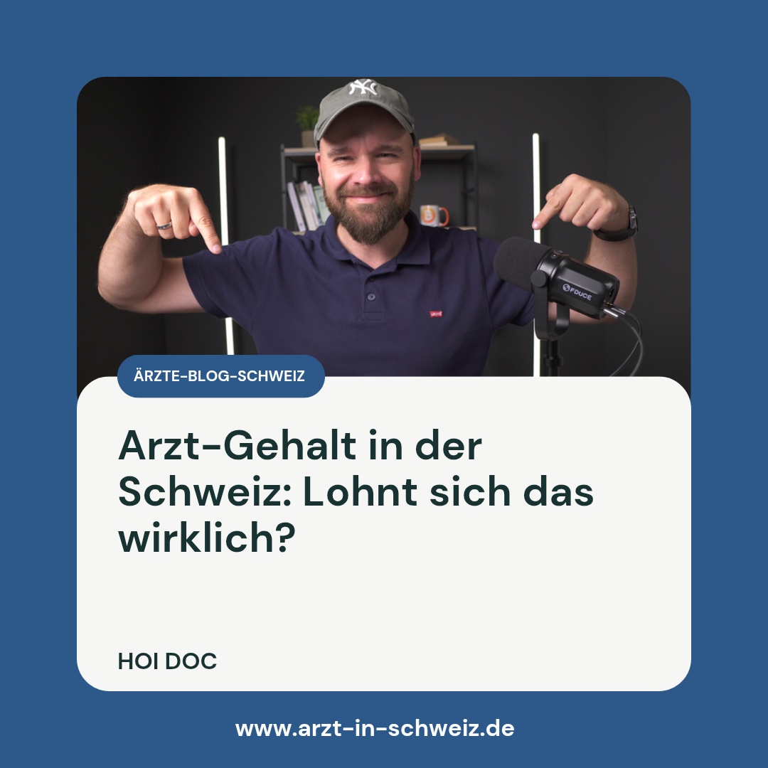 Arzt-Gehalt in der Schweiz: Lohnt sich das wirklich?