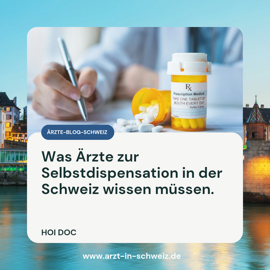 Selbstdispensation Schweiz: Medikamente direkt in der Arztpraxis