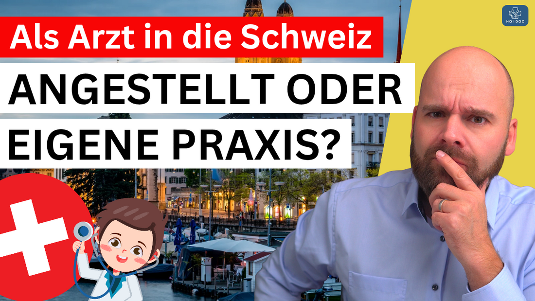 Warum Ärzte in der Schweiz nicht zu lange angestellt bleiben sollten