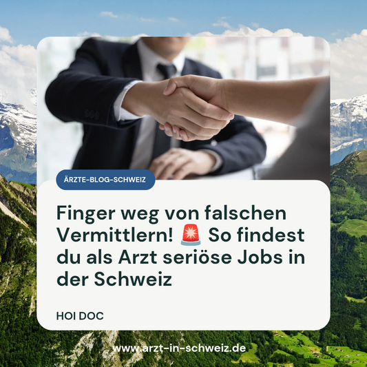 Karrierenetzwerk für Ärzte in der Schweiz – seriöse Vermittler & echte Chancen