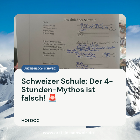 Schweizer Schule: 8-Stunden-Tag & hohes Niveau für Auswanderer-Kinder