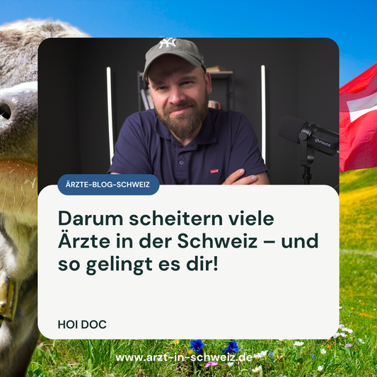 Arzt in die Schweiz: Unsichtbare Grenze zwischen Heimat & Neubeginn