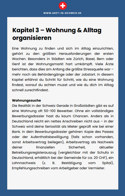 So gelingt der Start im Schweizer Spital – E-Book für Ärzte aus Deutschland